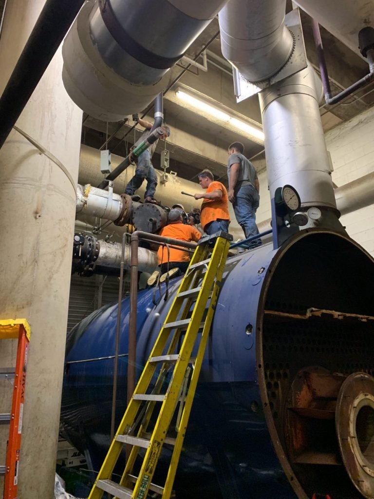 This is replacing 12 inch gate valves with butterfly valves for increased reliability